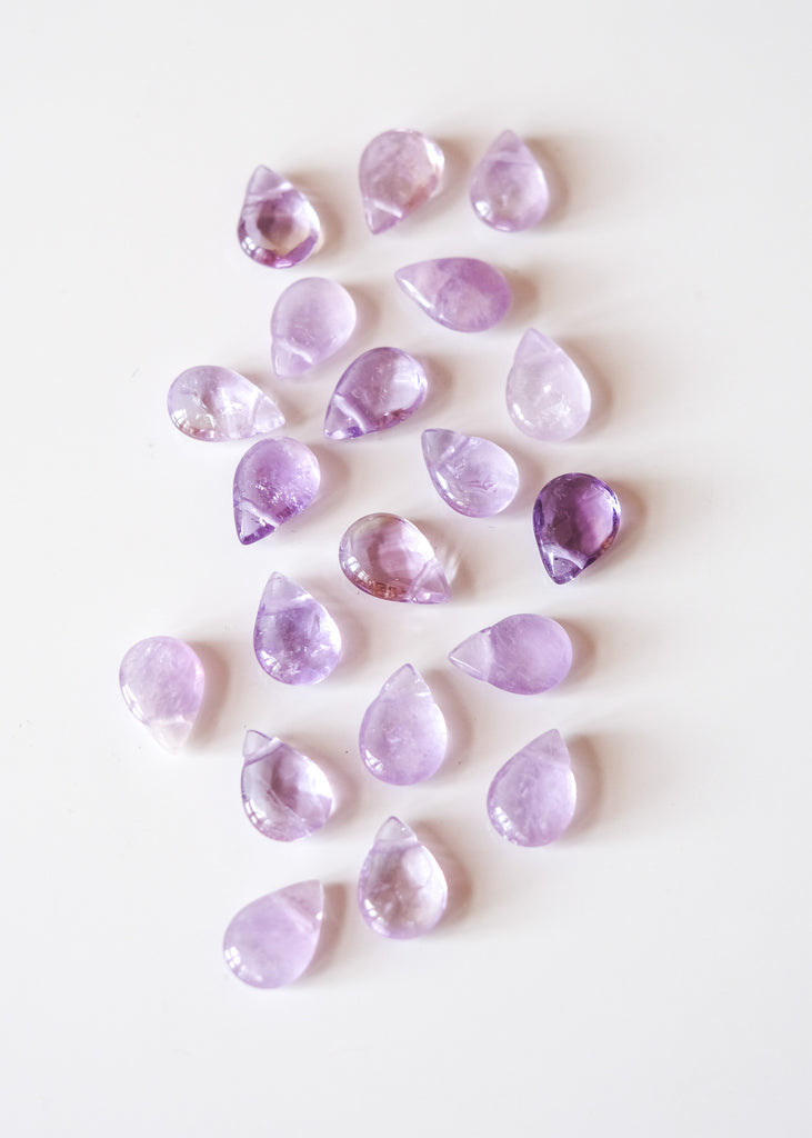 amethist briolettes om sieraden te maken