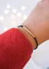 armbandje met goudsteen