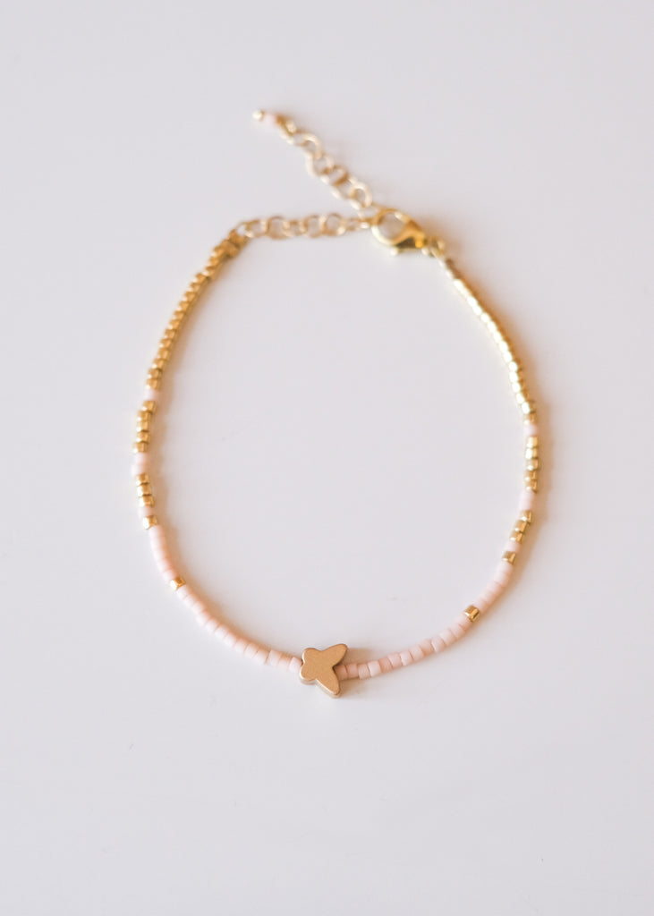 armbandje voor kinderen met vlinder