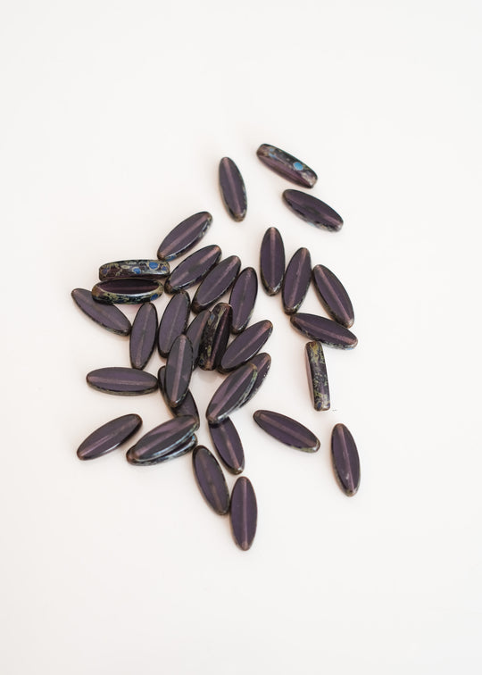 Ellips, aubergine