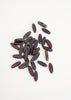 paarse aubergine glaskralen