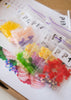 DIY pakket bloem borduren met pailletten