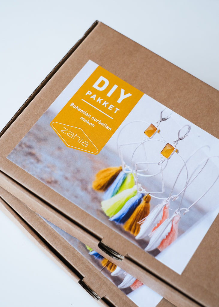 boho oorbellen maken dip pakket