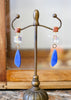 statement oorstekers met Muranoglas, swarovski kristal en jaspis 