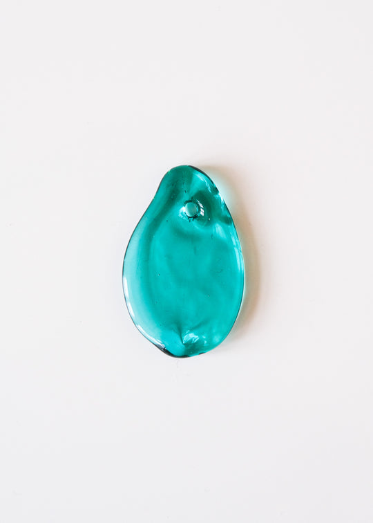 Murano hanger, zeegroen