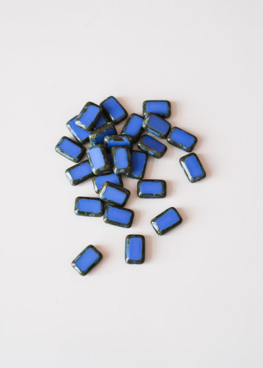 Rechthoekje, lavendelblauw