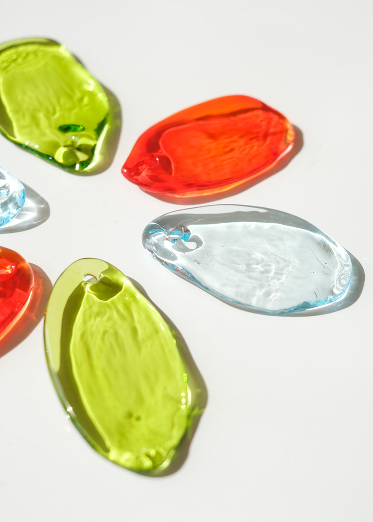 groene muranoglas hanger