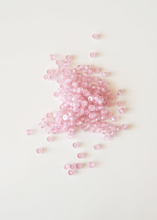 Kralen roze zirkoon