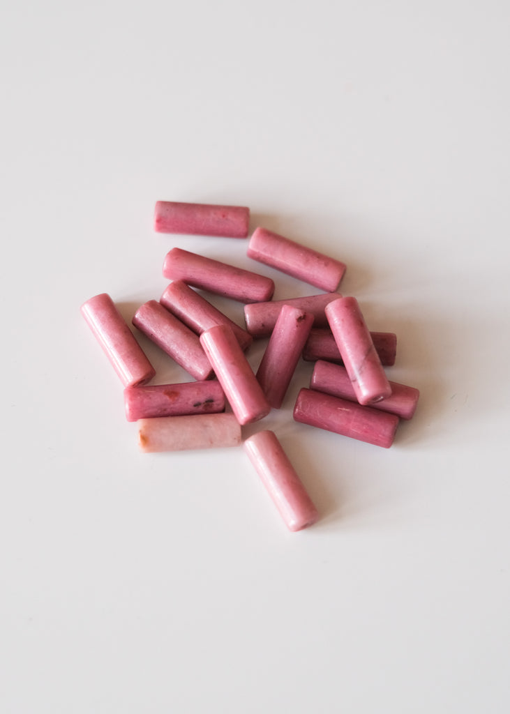 roze jaspis kralen