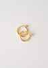 gouden hoop earrings