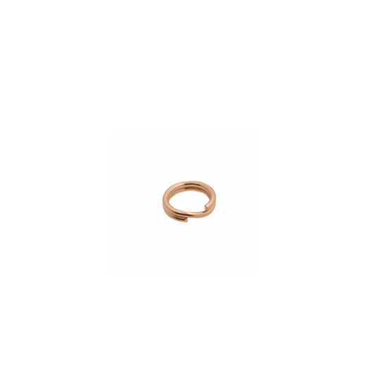 Dubbel ringetje gold filled, 4.85 mm