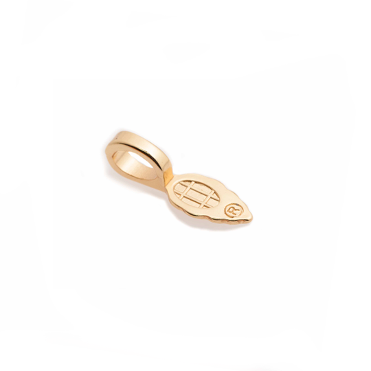 Oog voor cabochon verguld