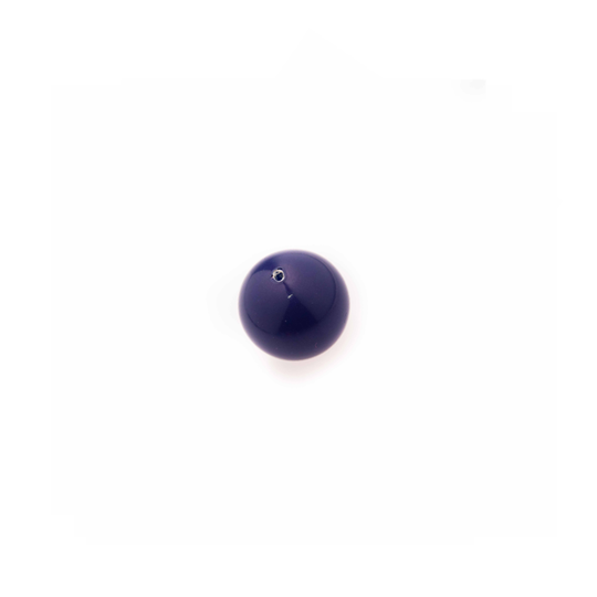 Kraal Swarovski-kristal lapis donker 8 mm