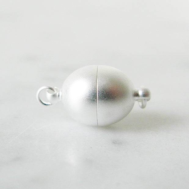 zilveren magneetsluiting voor sieraden