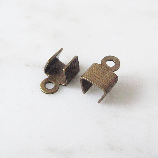 Veterklem 6mm brons