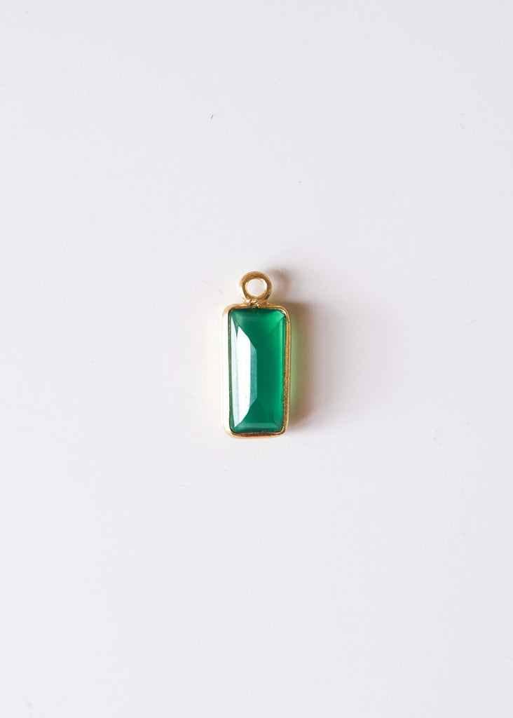 bedel baguette groene onyx