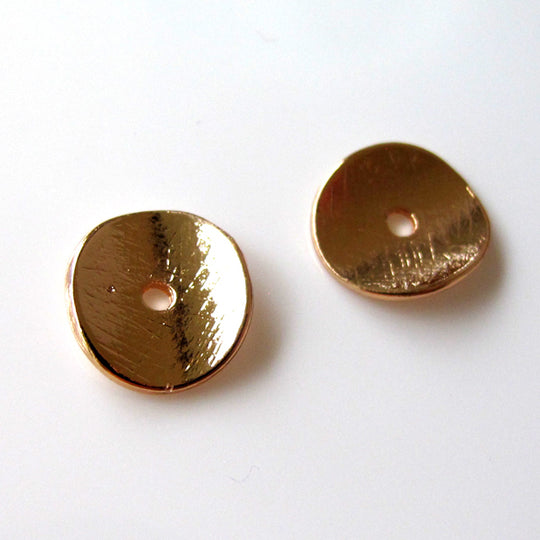 Schijf roze goud
