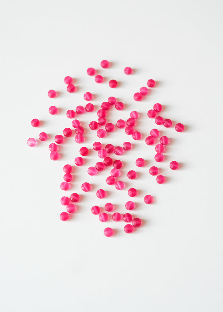 fuschia roze kralen