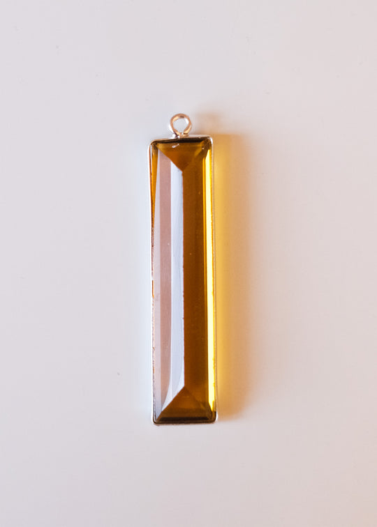 Hanger honingkwarts, zilver