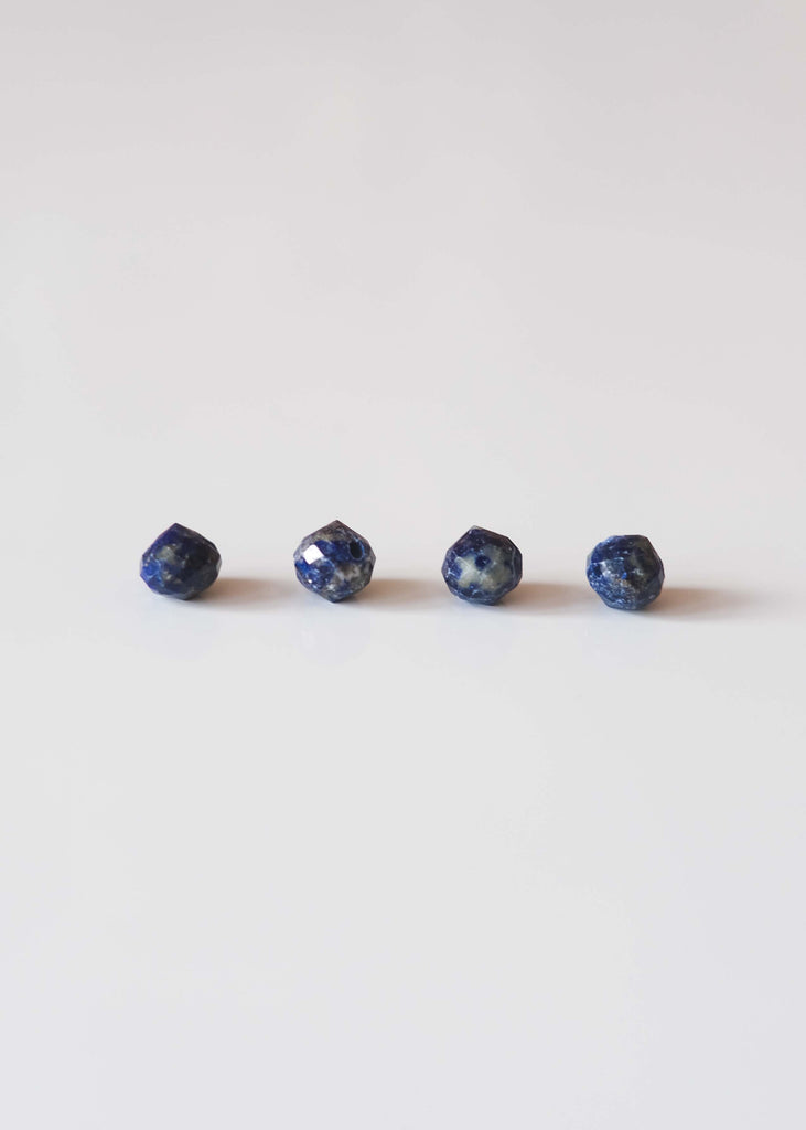 lapis lazuli edelsteen briolette kralen