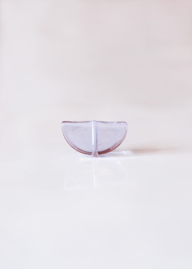 lila kralen van muranoglas