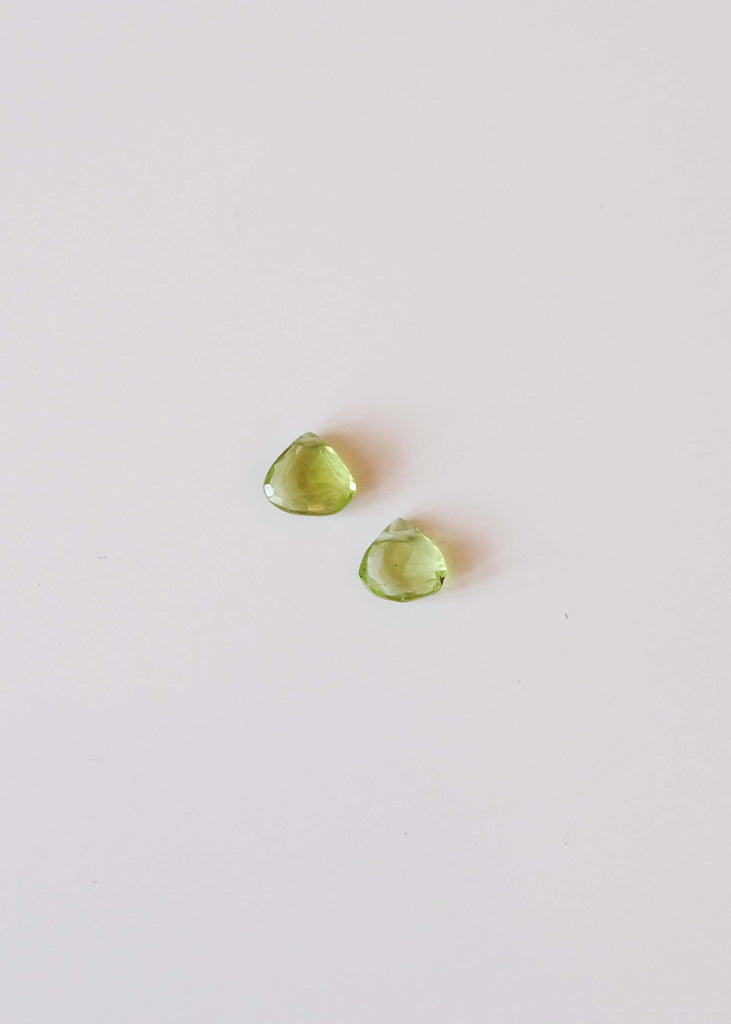 peridot briolettes
