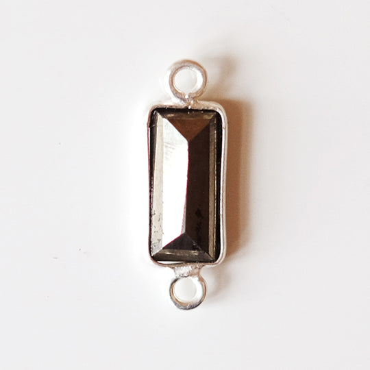 Link baguette pyriet, zilver
