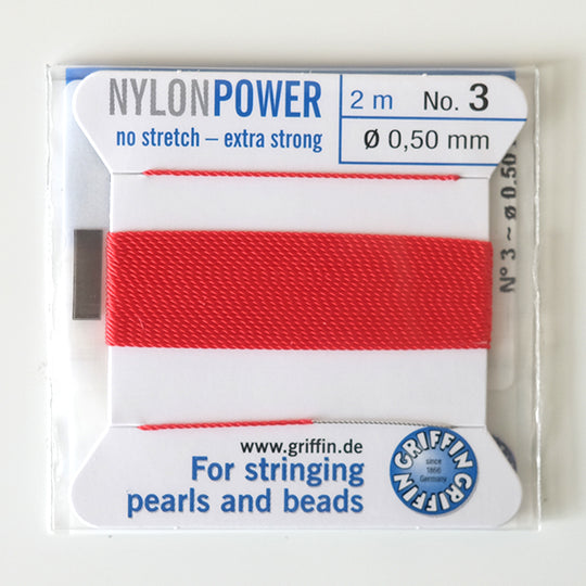 Parelgaren rood nr.3