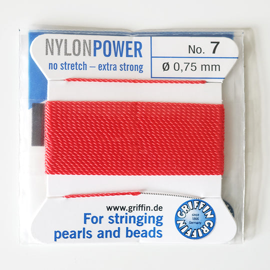 Parelgaren rood 7