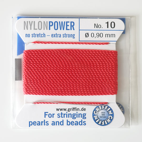 Parelgaren rood 10