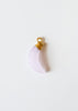 maan hanger roze chalcedoon