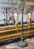 feestelijke oorbellen met muranoglas