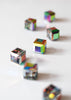 vintage swarovski kristallen kralen met regenboog finish