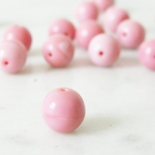 Kraal Muranoglas pastel roze