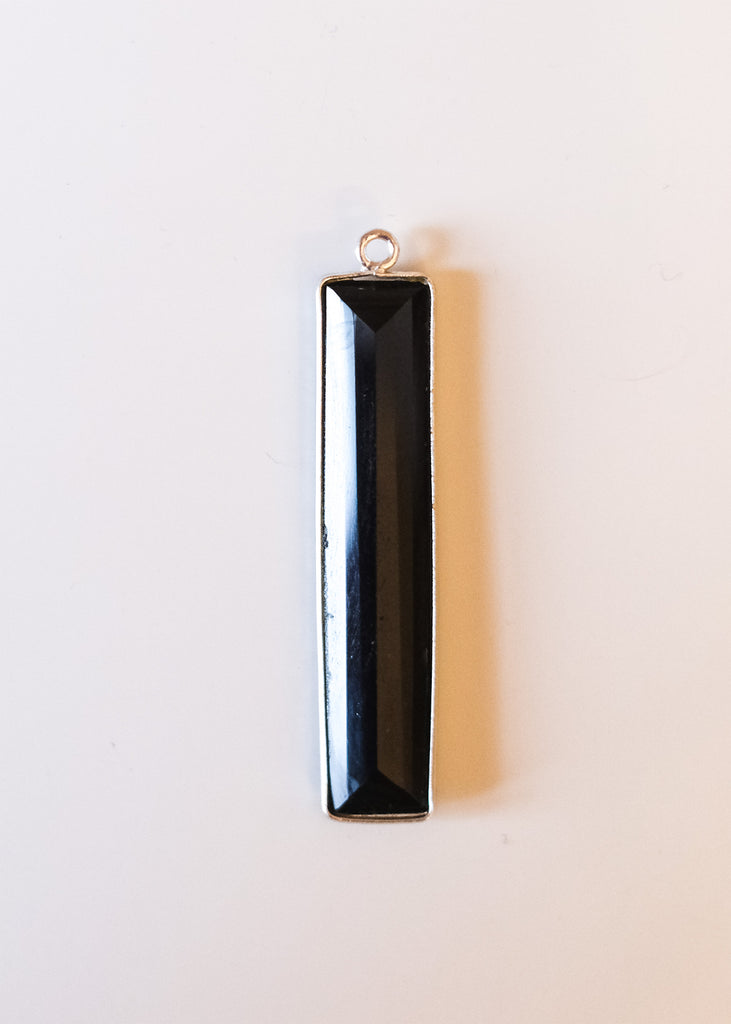 zwarte onyx hanger
